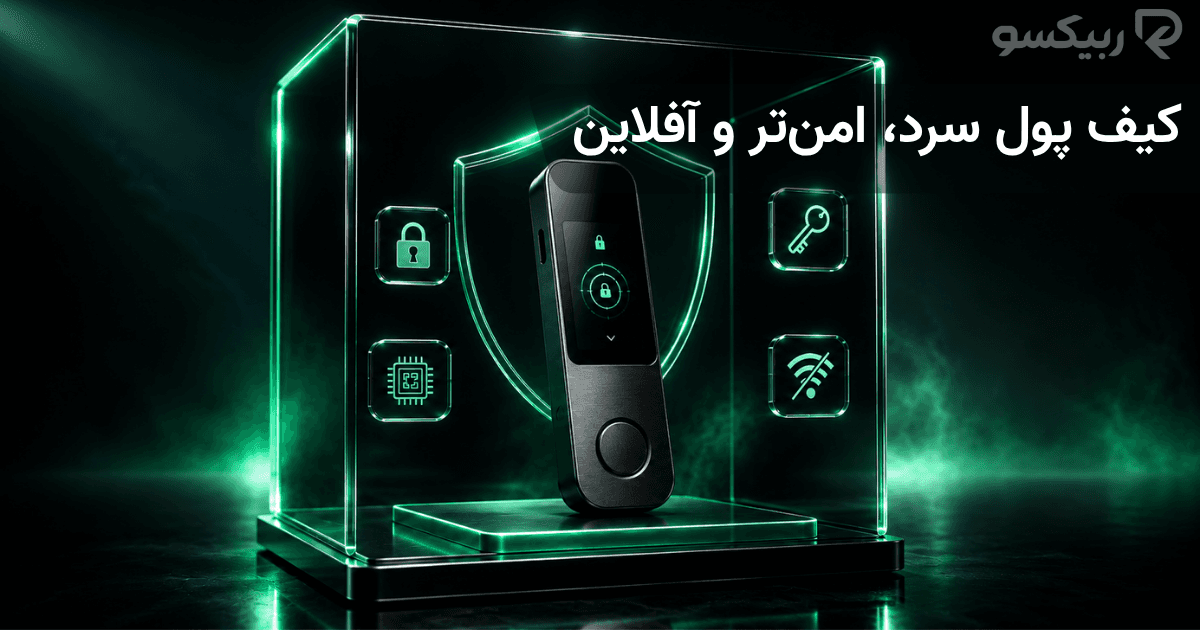کیف پول سرد برای نگهداری آفلاین کلید خصوصی و کاهش مواجهه با تهدیدهای آنلاین
