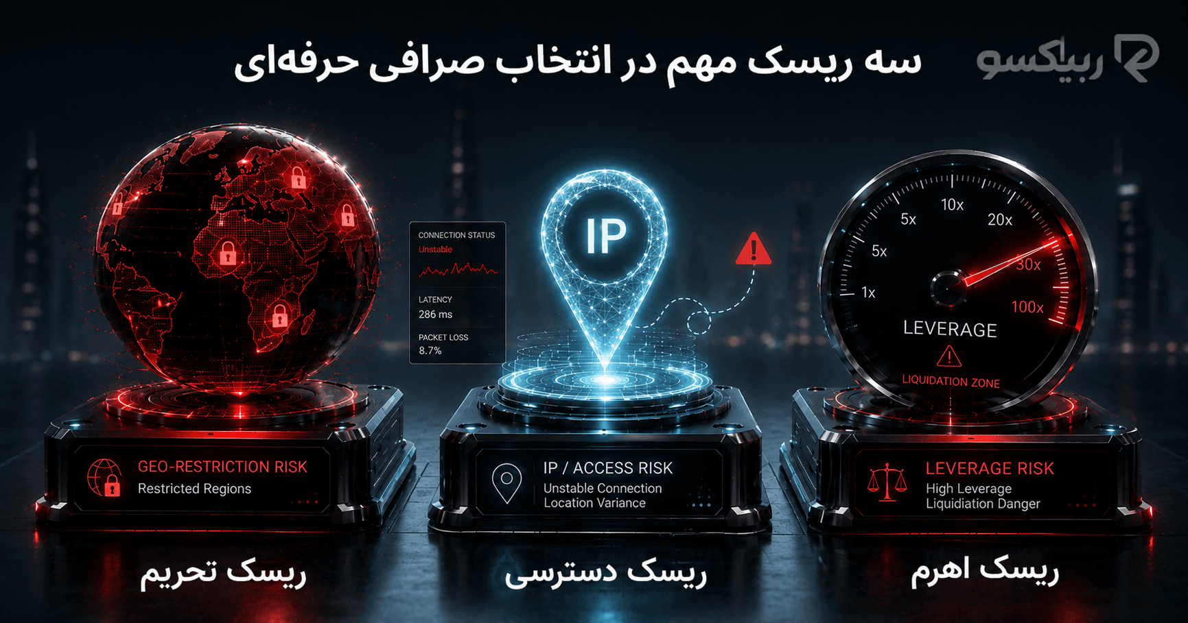 ریسک‌های انتخاب صرافی حرفه‌ای
