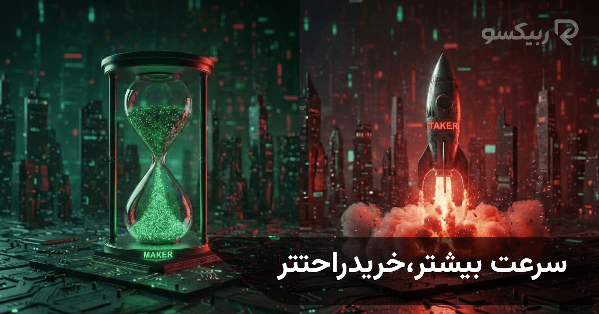سرعت بالای اجرای سفارش تیکر در مقایسه با زمان انتظار سفارش میکر