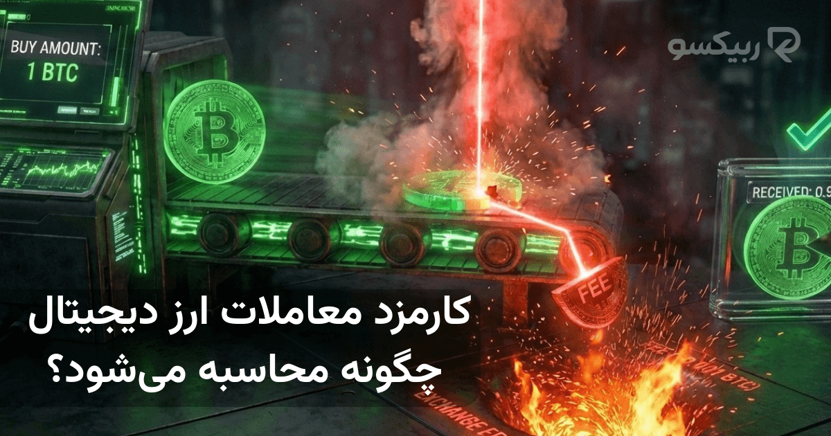 کارمزد معاملات ارز دیجیتال چگونه محاسبه میشود؟