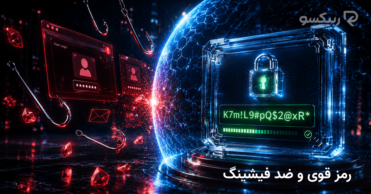 رمز قوی و ضد فیشینگ